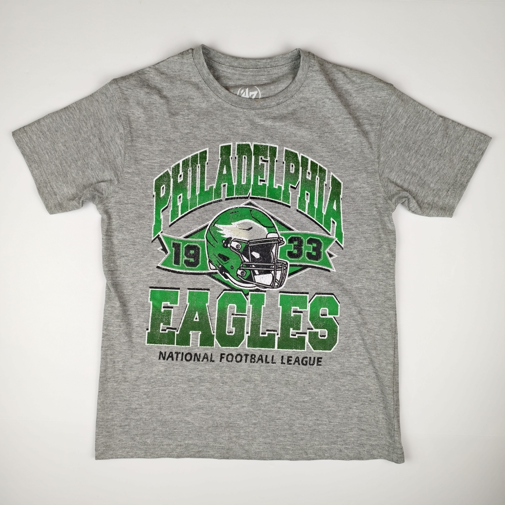 47 Philadelphia Eagles NFL Tee Kids M Fits Women XS/S ’47 Brand Vintage Style